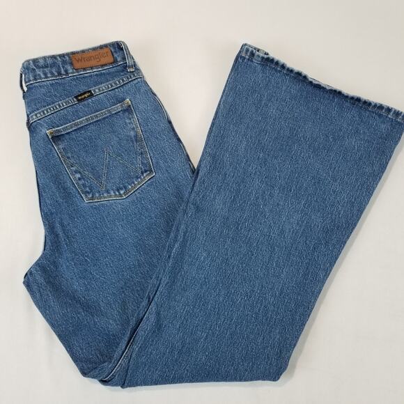 Wrangler Jeans Womens 8/29 X 32 High-Rise Fierce Flare Cowboy Rodeo Western - Picture 3 of 11